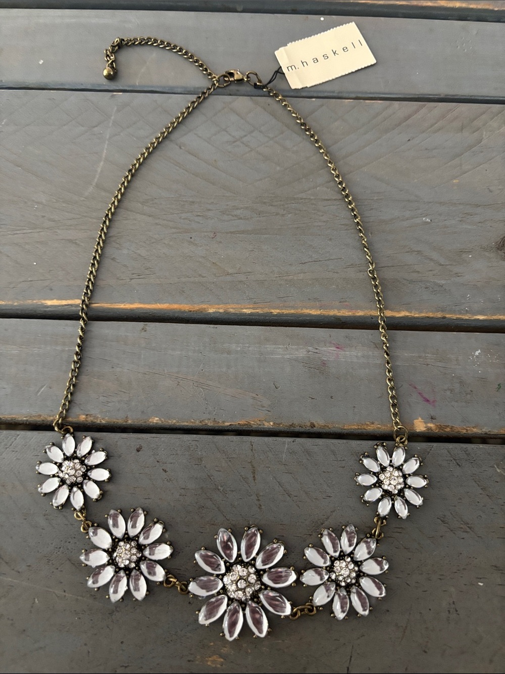 M. Haskell Daisy Necklace
